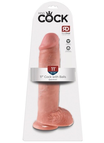 11" Cock with Balls